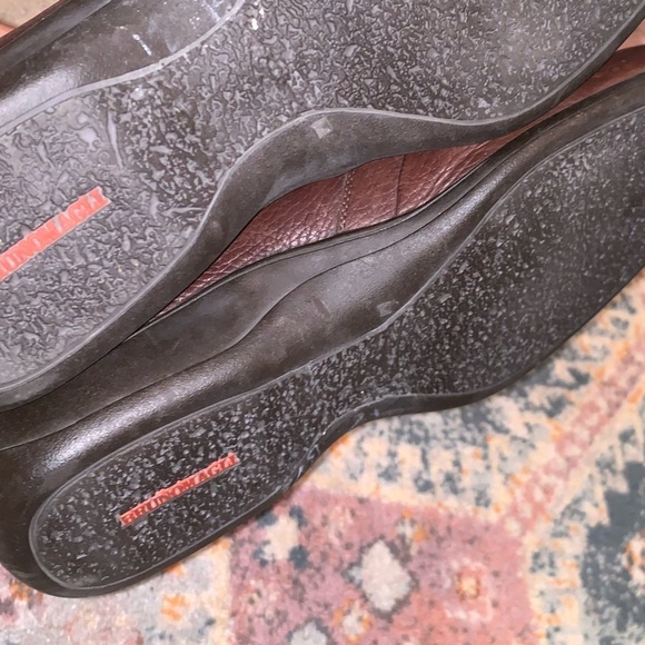 Bruno Magli ASHTON Brown Pebbled Leather Slip On Men’s Dress Shoes Size 11.5 main image 4